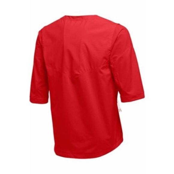 Nike 897383-657 Mens Sz M Team Red Hot Baseball Jacket Short Sleeve - Picture 2 of 2